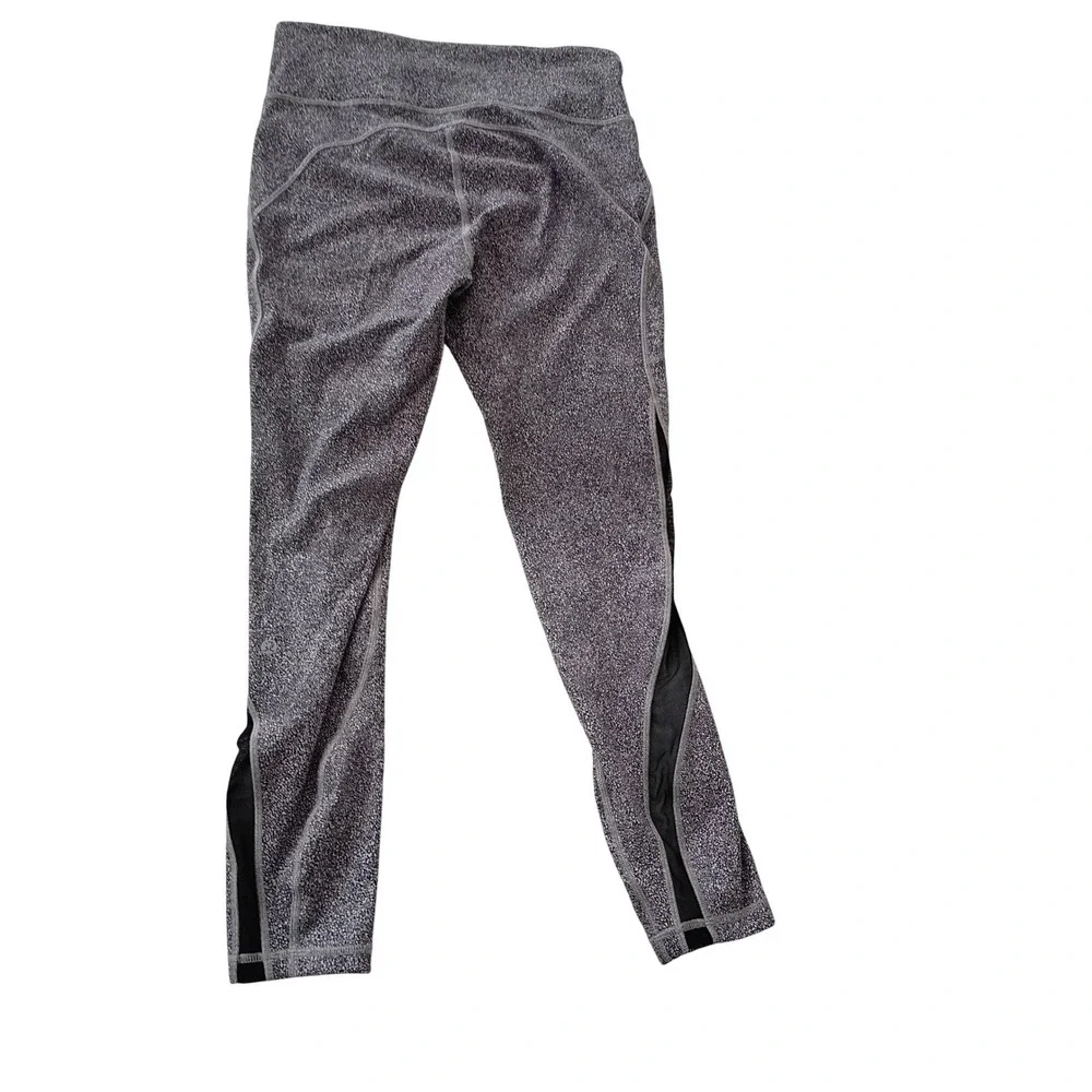 Lululemon Speed Up Tight High Rise Running 7/8 Leggings Mesh Zip Pocket Size 8 - Picture 3 of 15